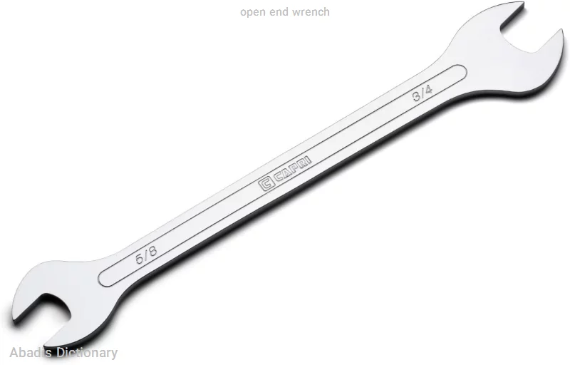 open end wrench